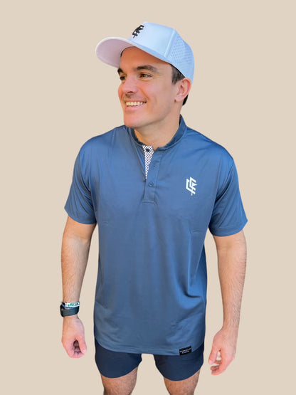 Hybrid Collar Golf Polo