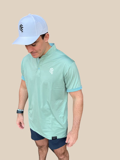 Hybrid Collar Golf Polo