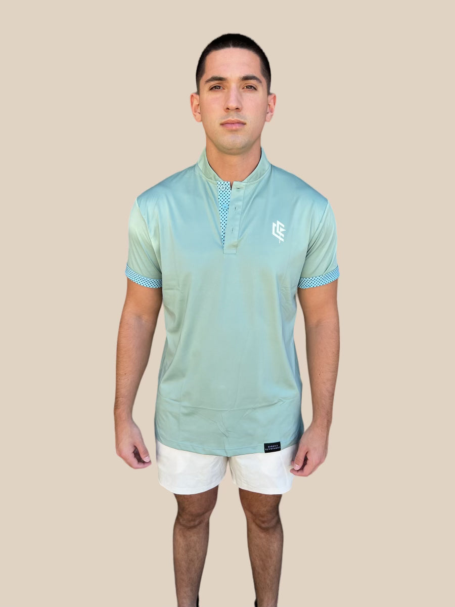 Hybrid Collar Golf Polo