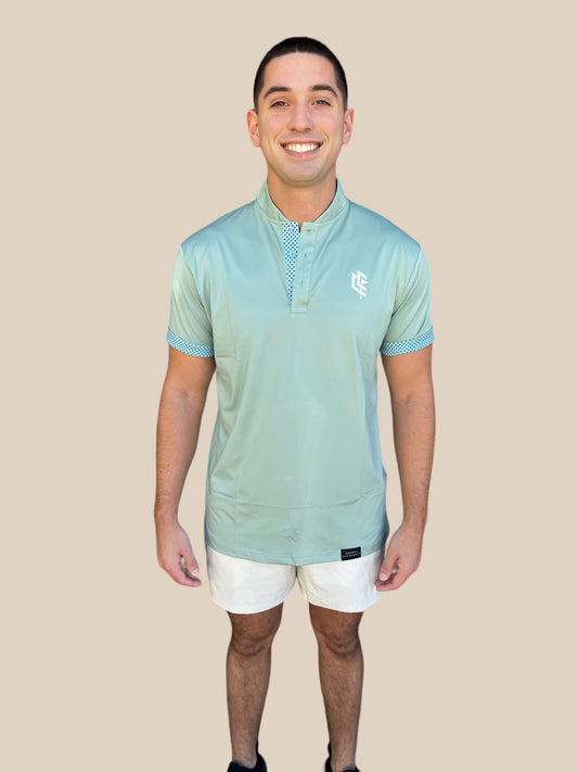 Hybrid Collar Golf Polo